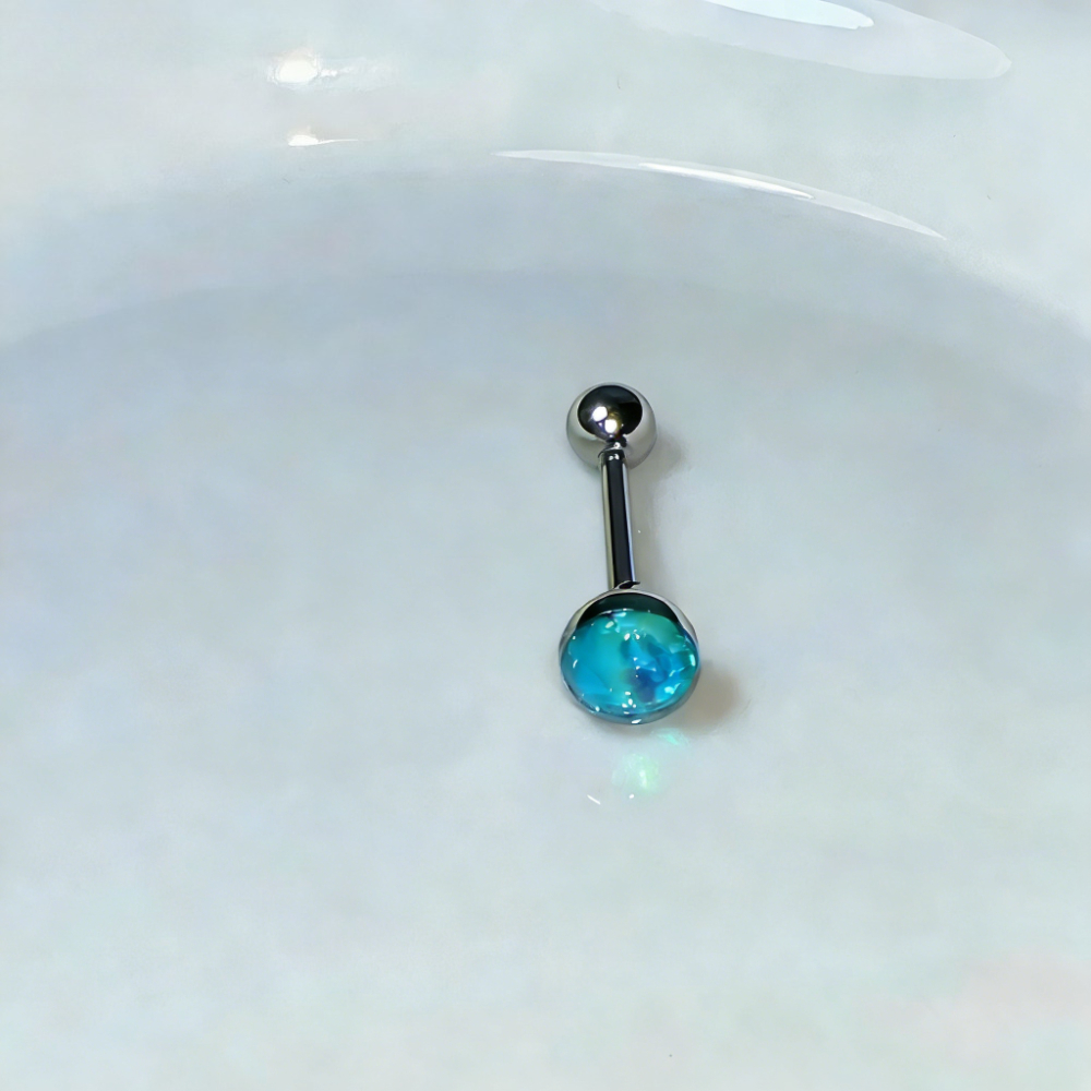 1Pc High-Quality Trendy Blue G - Body Piercing Quality Jewelry ulasan dan harga