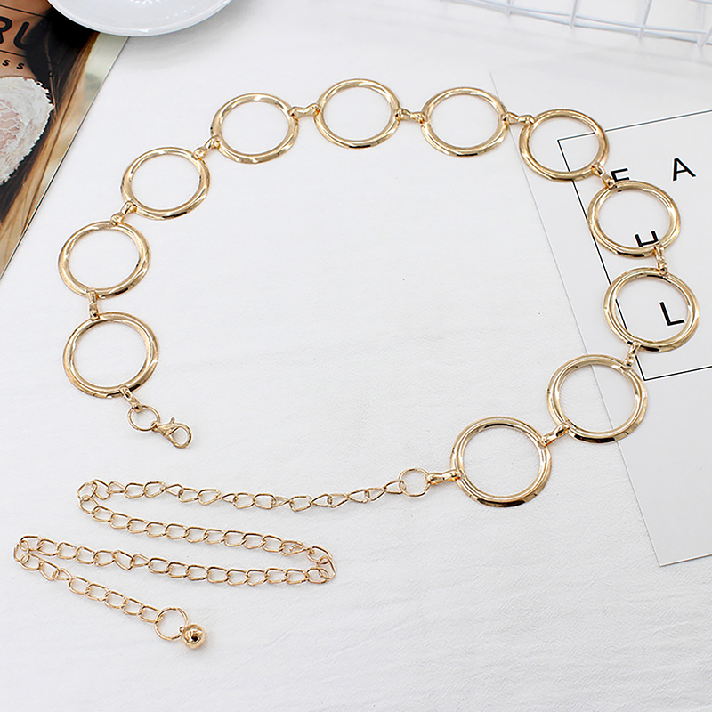 Luxury Fashion Women Metal Cha - Body Jewelry Dress ulasan dan harga