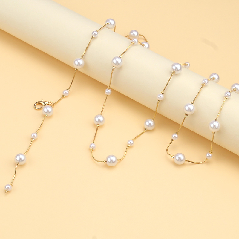 Dainty Long Tassel Pearl Waist - Body Jewelry Dress ulasan dan harga