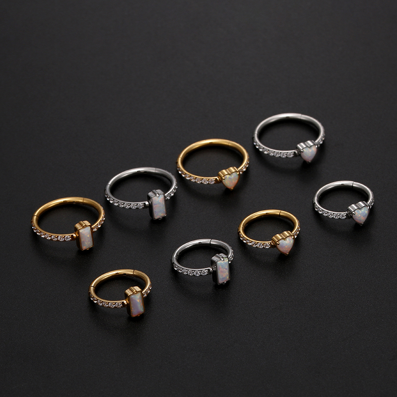 16G Stainless Steel Hoop High  - Body Piercing Quality Jewelry ulasan dan harga