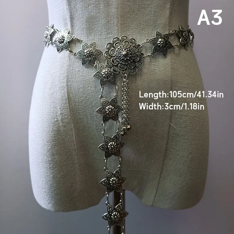 1PC Metal Thailand Waist Chain - Body Jewelry Dress ulasan dan harga
