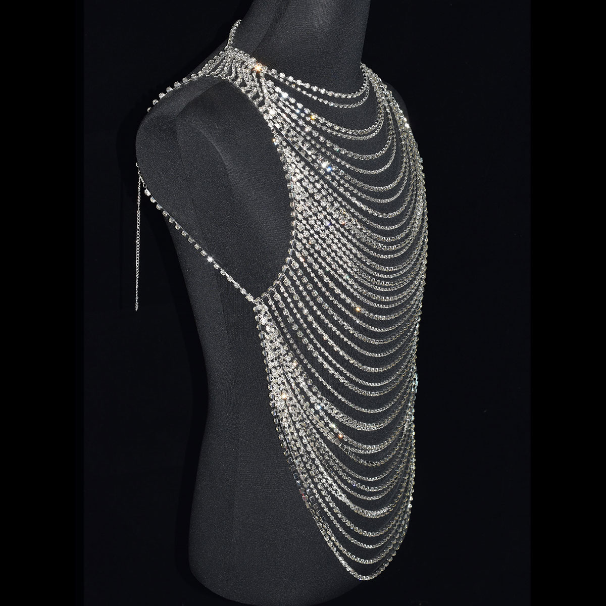 Fashion Luxurious Bling Men Wo - Body Jewelry Dress ulasan dan harga